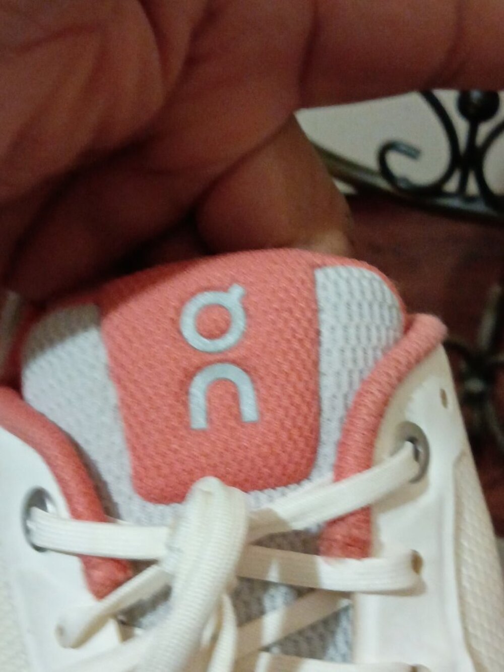 On Cloudflyer Women Running Shoes CloudTec White Coral 21.99626 Size 9.5 - Picture 5 of 14
